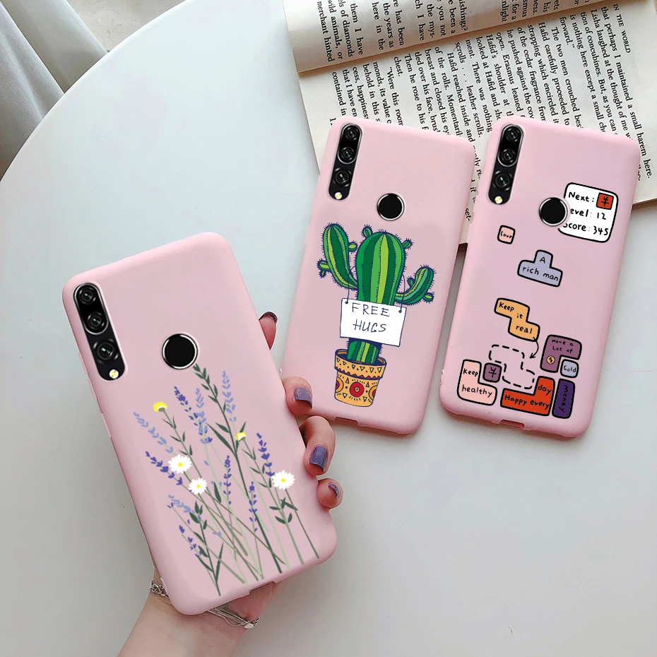 Stylish Cartoon TPU Silicone Cover for Huawei Honor 9X Premium