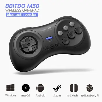 

New 8Bitdo M30 bluetooth Wireless Gamepad Game Controller for Switch for Steam Android for Windows