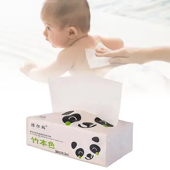 

3 Ply 270 Sheets Soft Native Bamboo Pulp Toilet Paper Skin-friendly For Babies Home Use