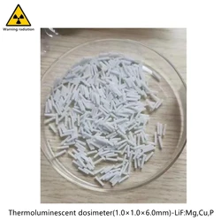 Genuine nuclear radiation Cumulative measurement thermoluminescent dosemeter high quality thermoluminescence dose tablets
