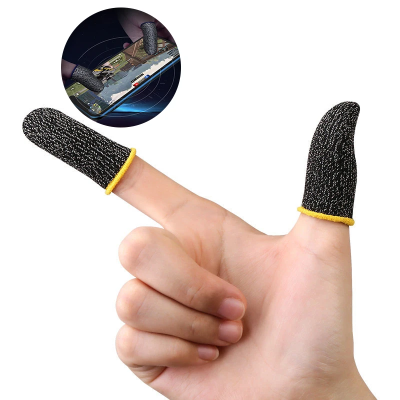 Gaming Finger Sleeve Phone Game Sweatproof Finger Glove Antislip