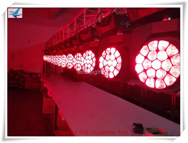 E-8/лот Высокое качество 19x15 Вт пчелиный глаз зум балка led aura 4-в-1 движущаяся головка цена