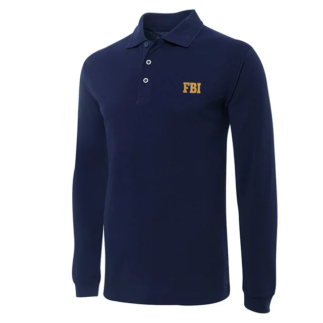 Mens Polo for FBI Federal Bureau of 