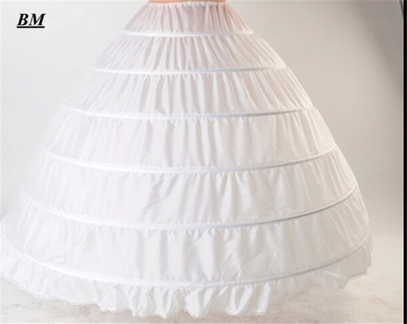 Новые свадебные аксессуары Петтикот Vestido Longo бальное платье кринолин нижняя юбка 6 кринолин нижняя юбка BM92