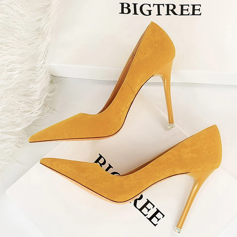 Shoes Suede Women Pumps New High Heels Fashion Sexy Party Shoes Stiletto Ladies Shoes Women Heels Plus Size 42 43 1 Shoes Suede Women Pumps New High Heels Fashion Sexy Party Shoes Stiletto Ladies Shoes Women Heels Plus Size 42 43