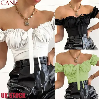 

Sexy Women Bodycon Bodysuit Fashion Skinny Off Shoulder Short Sleeve Jumpsuit Romper Leotard Top Playsuit Streetwear