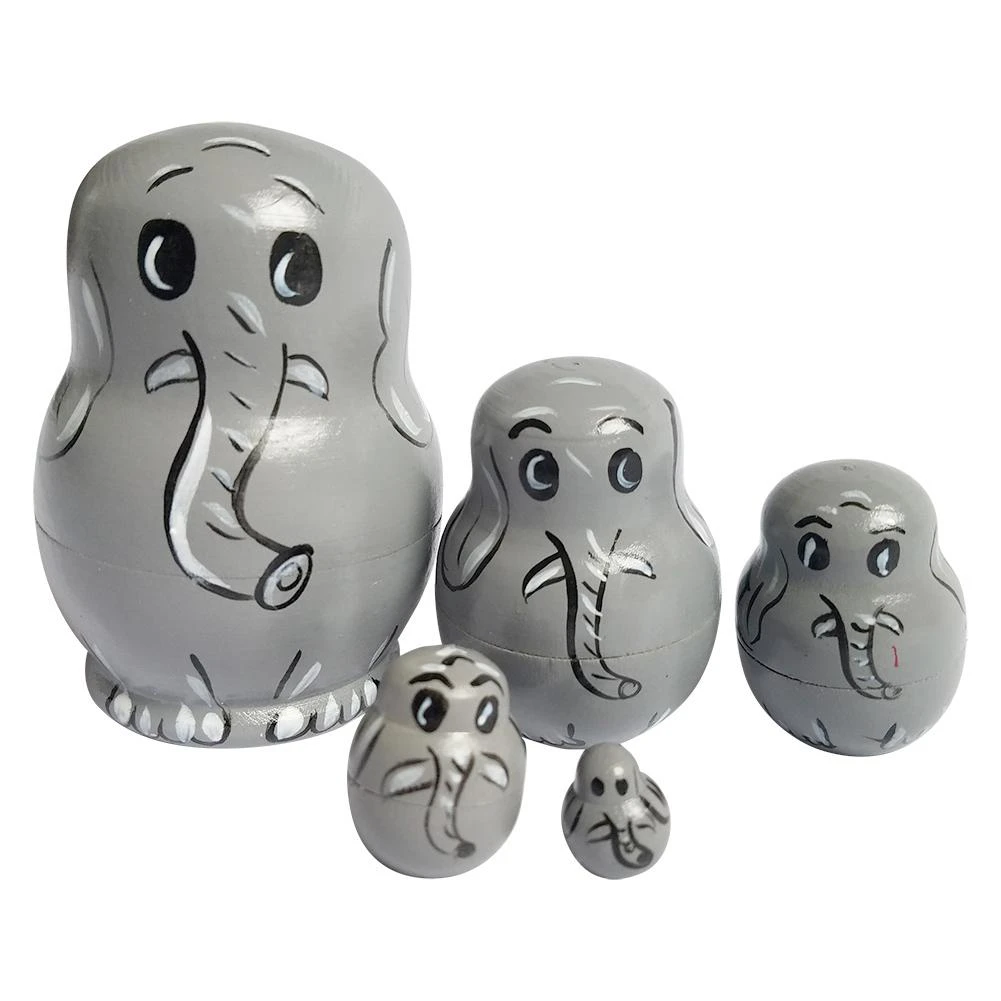 elephant russian dolls