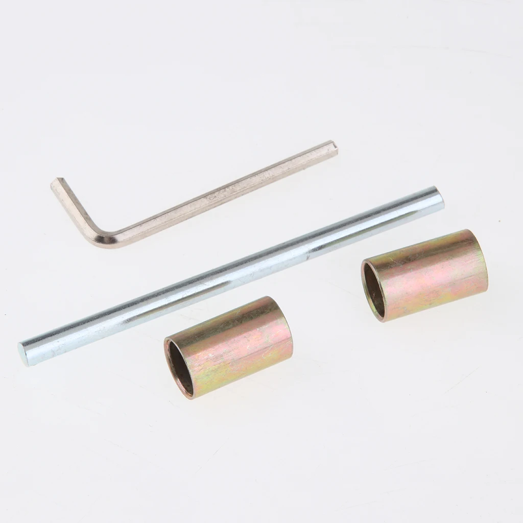 2PCS 350mm+360mm Motorcycle Rear Shock Absorbers Suspension For Yamaha Orange 