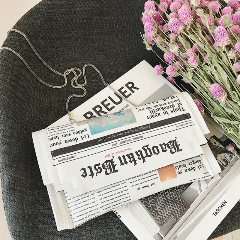 Женская сумка мессенджер на цепочке маленькая квадратная плечо 2019|Клатчи| |