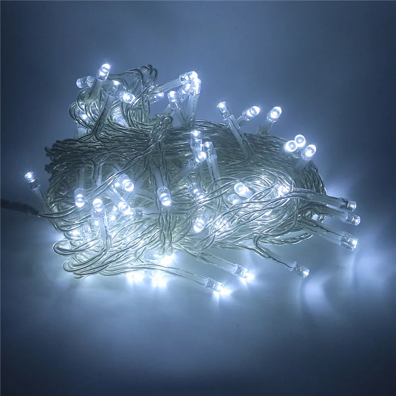 

Outdoor Christmas LED String lights DC12V 100M 50M 30M 20M 10M Decoracion Fairy Light Holiday Lights Lighting Tree Garland