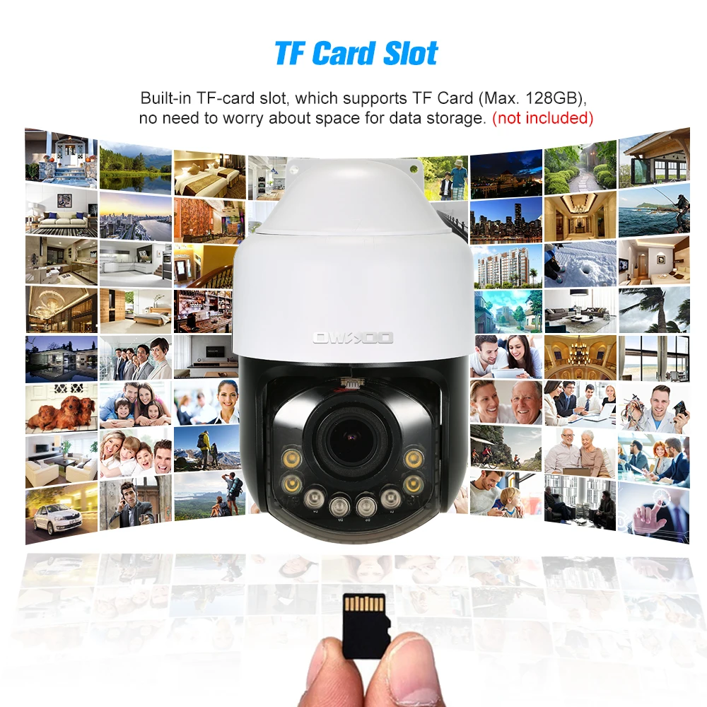 OWSOO Беспроводная 1080P камера беспроводной связи WiFi ip-камера 2,4G WiFi/4G GSM сеть для домашнего наблюдения наружный монитор детский монитор