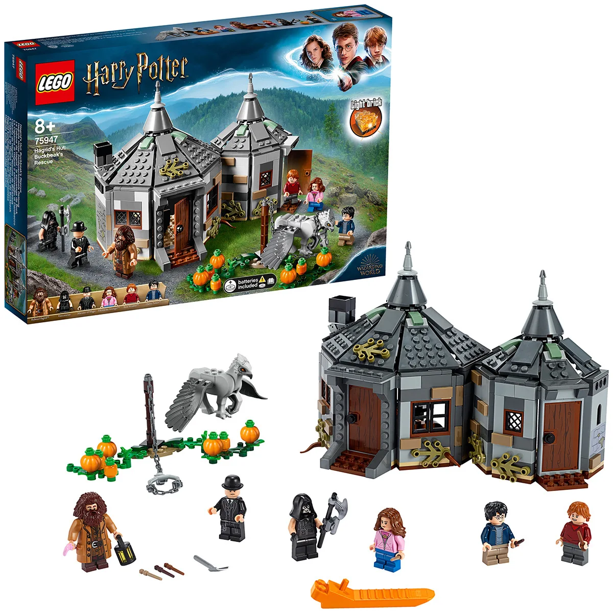 

July New Products Lego LEGO Harry Potter Series 75947 Hagrid Cabin-Rescue Buckbeak Building Blocks