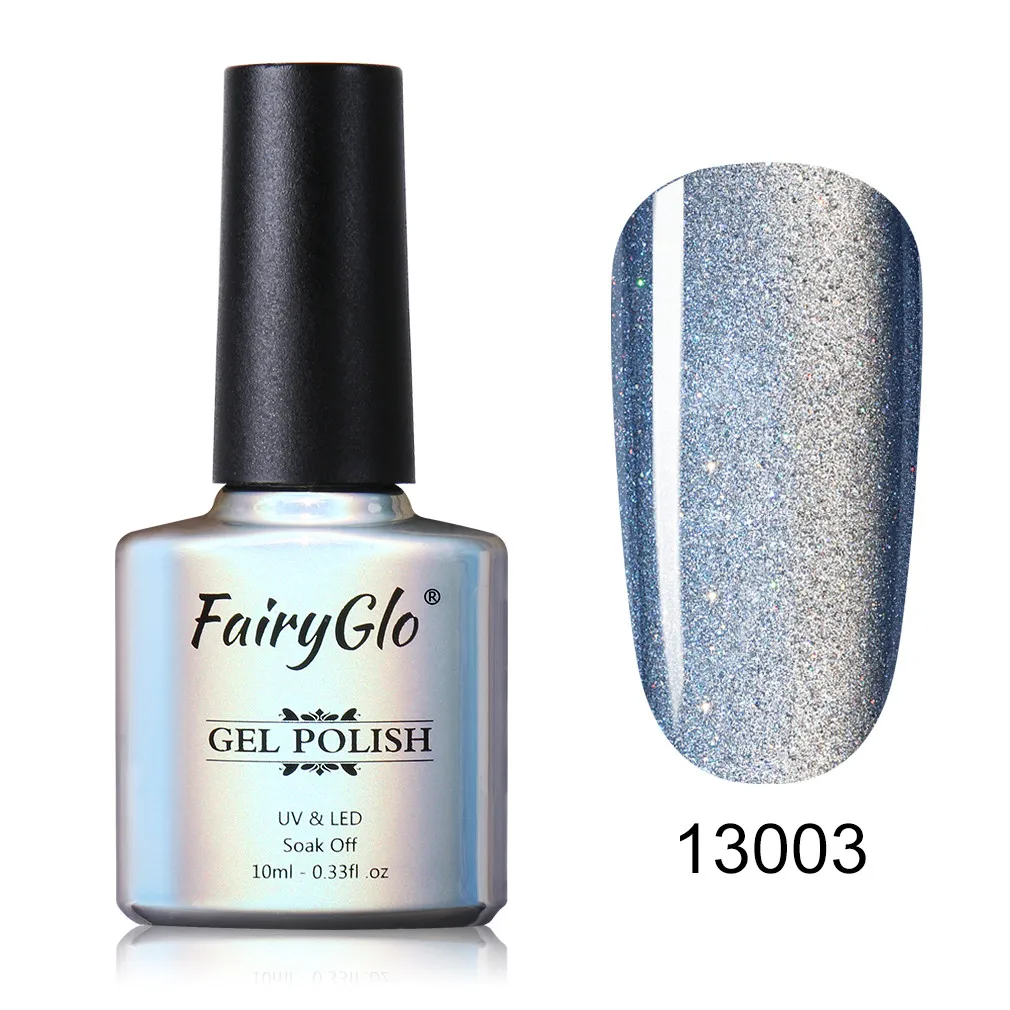 FairyGlo 10 мл кошачий глаз УФ-Гель-лак замачиваемый 5D Хамелеон ...