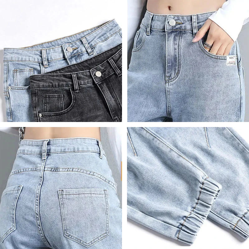 Tanie HI-FASHION Women Street Jeans nowe kostki sklep