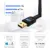 Горячая Продажа 600 Мбит / с USB Wifi Адаптер 5.8 ГГц+2.4 ГГц USB Wifi Приемник Беспроводная Сетевая Карта usb wifi Высокоскоростная Антенна Wifi Адаптер