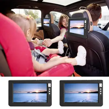 

9 Inch 16:9 Digital Analog TV USB Home Car Portable Television Support 1080p Airplane HD Black Led TFT DVBT2 With Remote Control