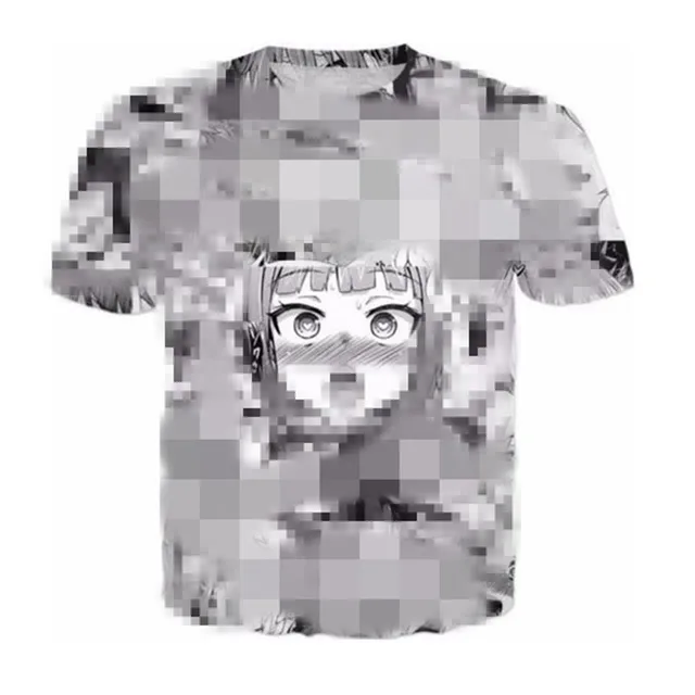 anime girl face hoodie