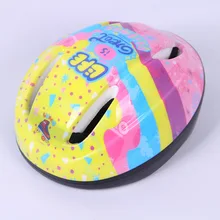Дети езда красочные четыре отверстия шлем баланс автомобиль роликовое катание безопасности шлем падение-устойчивый дышащий Регулируемый Customiz