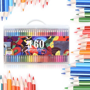 

Advanced color 120/136/160 color oil color pencil professional painting art fill color pen water soluble watercolor Pencils