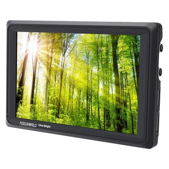 

FEELWORLD FW279S 7 Inch Ultra Bright 2200Nit DSLR Camera Field Monitor Full HD 1920X1200 3G SDI 4K HDMI Input Output