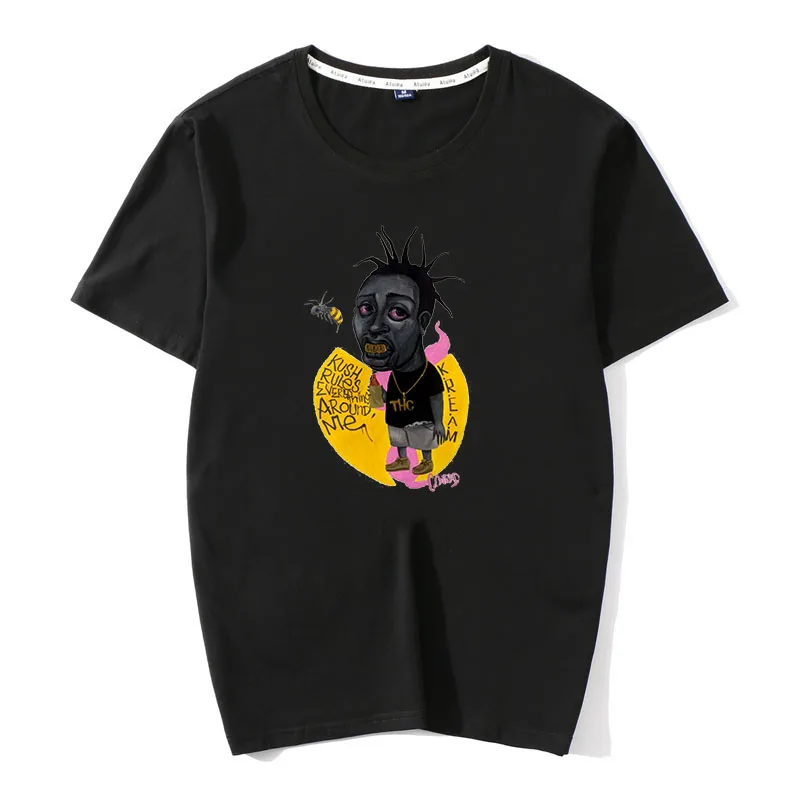 Новинка хлопок Ol' Dirty Bastard Мужская футболка вдохновение Лето Wu Tang clan ODB рубашка wu одежда футболка Эстетическая уличная одежда топы - Цвет: 8618Black