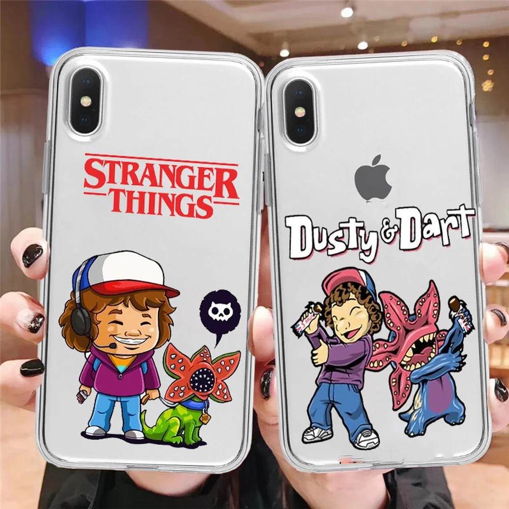 Stranger Things Season 3 American TV Clear Soft silicone Phone Case For iphone 11 12 Pro Max Mini X 5S 5 SE 6 6s 7 8 plus XS XR | Мобильные
