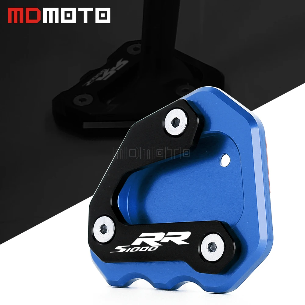 

Motorcycle CNC Side Stand Pad Plate Kickstand Enlarger Support Extension For BMW S1000RR S 1000 RR 2009-2015 2016 2017
