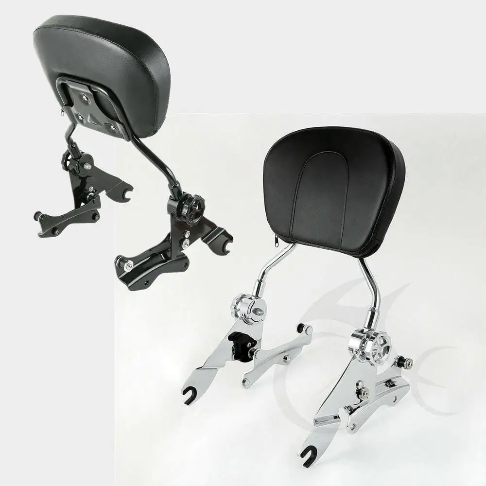 

Motorcycle 4 Point Docking Kit Sissy Bar Backrest For Harley Touring FLHX FLHT Road King Road Glide Street Glide 2014-UP 2014-19