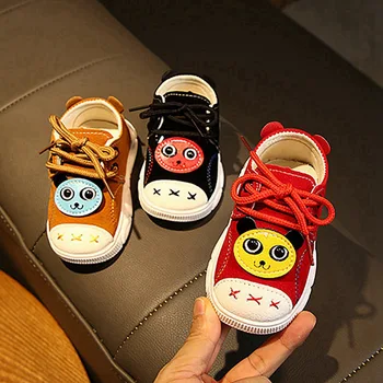 

Newborn Baby Boys Girls Shoe Breathable Anti-Slip Cartoon Animal Print Sneakers Toddler Soft Soled First Walkers Shoes 6-18M