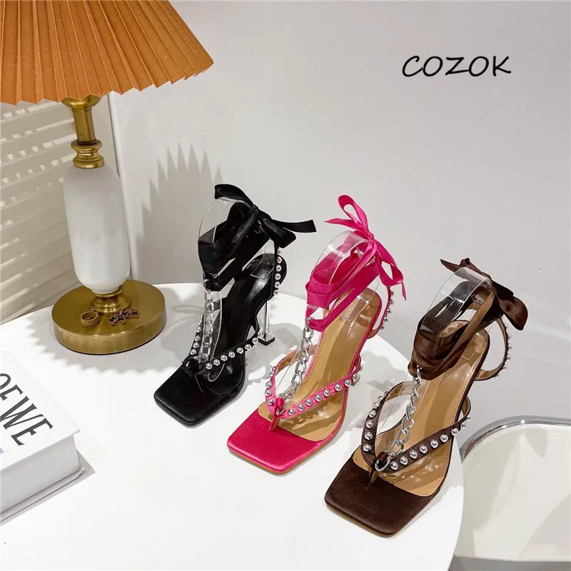 

2023 Elegant Sexy Club Fashion Women Shoes Luxury Party Night Sandals