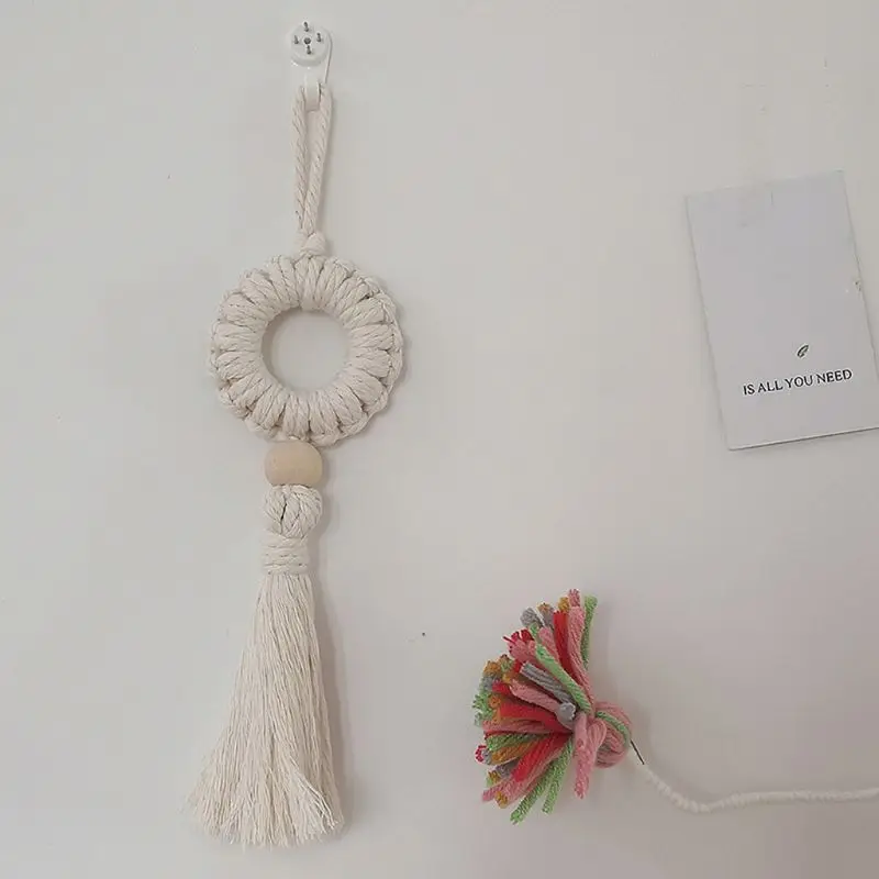 2 шт./компл. Nordic Стиль Tassel Pendant Для детей номер настенные украшения