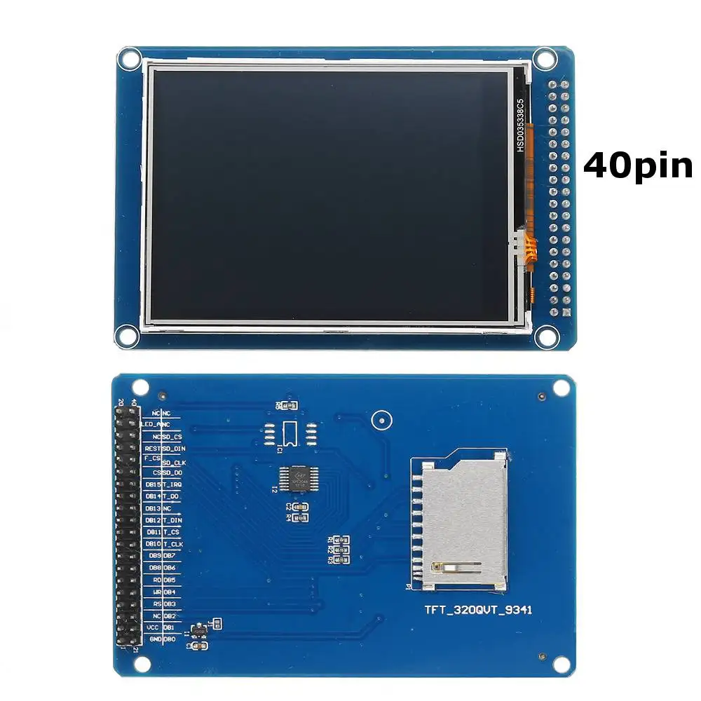 3.2 tft lcd ili9341 touch ssd1289 arduino made in china