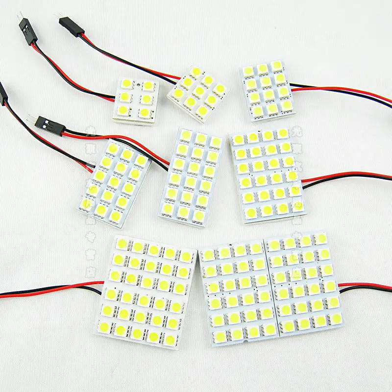 Специальное предложение светодиодный 5050 Светодиодная лампа для чтения крыши свет автомобиля освещение кабины декоративные огни 5050 fang deng