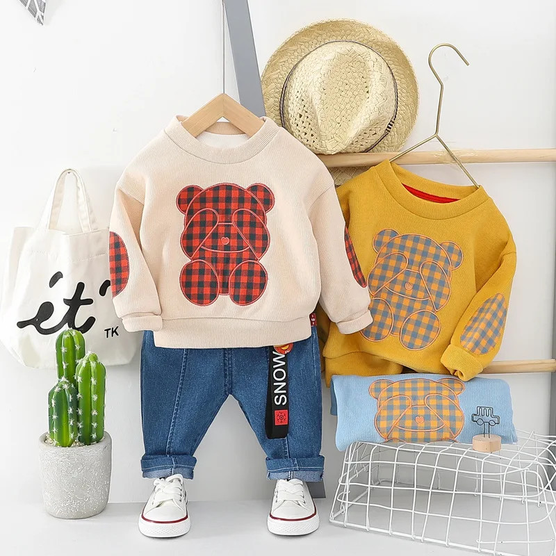 

Baby Spring Clothing Set BOY'S Western Style 0 CHILDREN'S 2 Women's Infant CHILDREN'S Wear 4 Clothes 1-3 a Year of Age Two-Piece