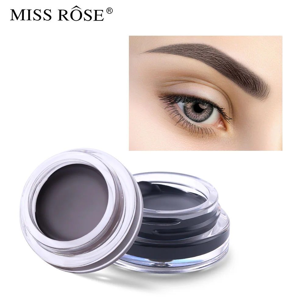 

Hot Selling Monochrome Paste Makeup Natural Waterproof Sweat Proof Lazy Eye Lasting Eyebrow Cream Cosmetic Gift for Women
