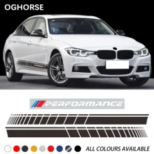 ^#Cheap 2 Pcs M Performacne Styling Car Door Side Stripes Skirt Sticker Body Decal For BMW E46 E60 E90 F20 F30 F10 G30 F15 F16 Z4 F36 M4 ^#Cheap 2 Pcs M Performacne Styling Car Door Side Stripes Skirt Sticker Body Decal For BMW E46 E60 E90 F20 F30 F10 G30 F15 F16 Z4 F36 M4