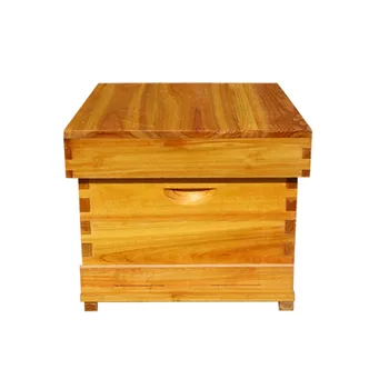 

Bee Bee Hives Full Beekeeping Tools Special Beekeeping Kits Boiled Wax Fir Bee Standard Ten Box Honeycomb Box