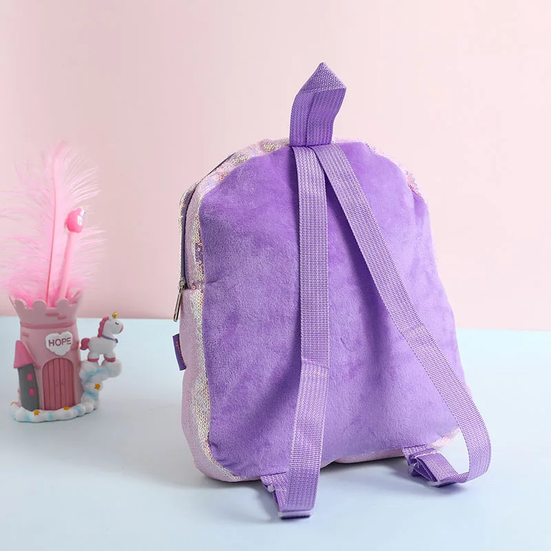 Рюкзак для девочек-подростков с блестками и единорогом, цветные детские школьные сумки с лошадью, новинка, маленькая Детская сумка для книг, дорожная сумка
