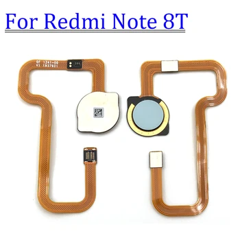 

5Pcs，For Xiaomi Redmi Note 8T Fingerprint Sensor Scanner Touch ID Connecter Flex Cable Ribbon