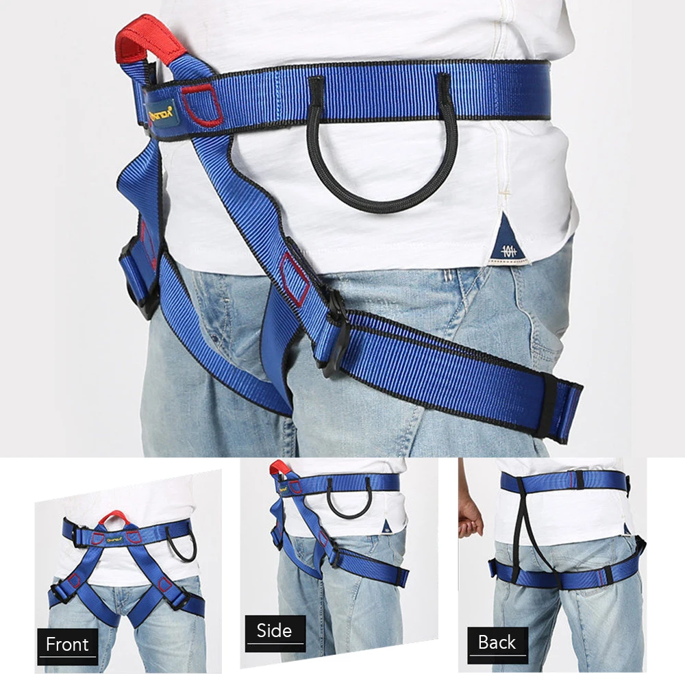Outdoor Climbing Harness Safe Seat Belt for Men Women Mountaineering Training Caving Rappelling camping climbing Equipment
