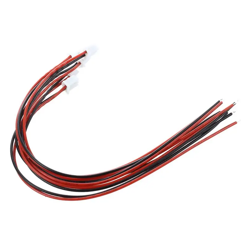 

5 Pcs 24 AWG JST XH2.54 2 Pin Plug Connector Wire Cable 20cm Length