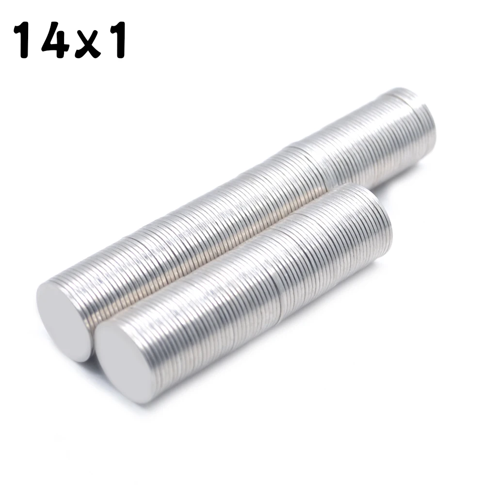 

1000 pcs surround small round NdFeB niode Disc Magnets 14mm x 1mm N35 super powerful strong rare earth magnet,, 14 * 1