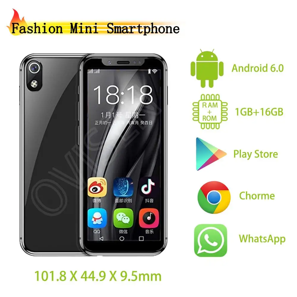Карманный 3G Android смартфон Anica i9s 3 5 дюйма супер мини сотовый телефон магазин Google Play