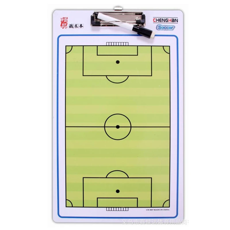 

Soccer Coaching Board green pen book Football Coach set Clipboard Tactical Plate Coach equimpment futbol
