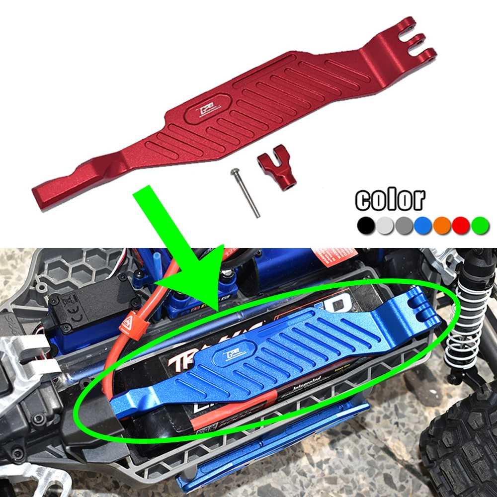 

Металлическая алюминиевая пластина для аккумулятора GPM, фиксированная пьезоэлектрическая пластина #9026 для 1/10 4WD HOSS 4X4 VXL 90076-4 MONSTER TRUCK