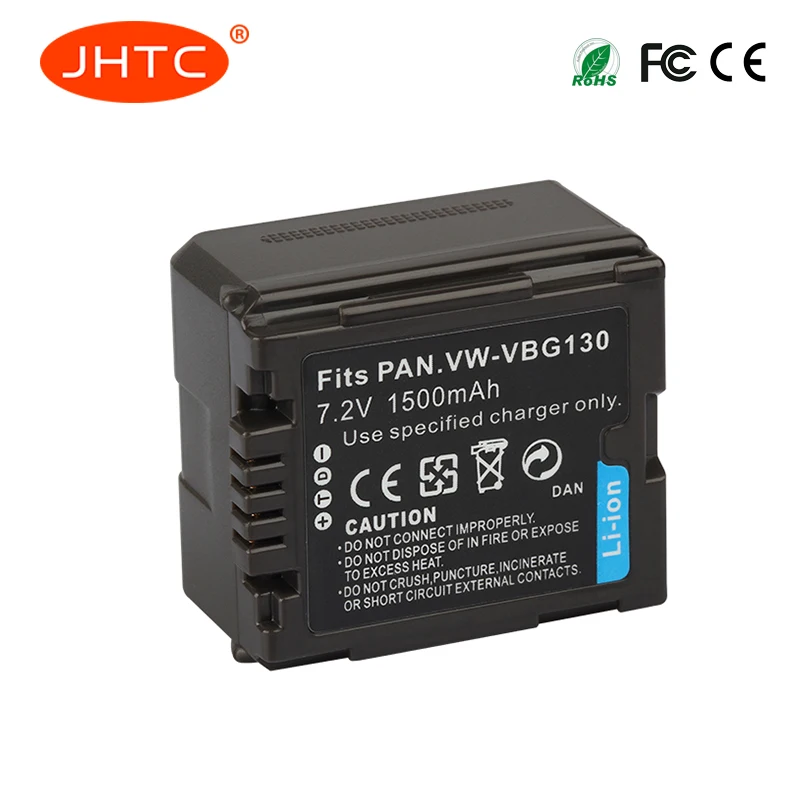 Аккумулятор для фотоаппарата VW VBG130 1500 мАч|camera battery|battery for camerabattery vw-vbg260 |