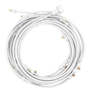 

Spray PE Material Nozzles Summer Irrigation Courtyard Misting Fan Kit Easy Install Anti Rust Cool Patio Breeze Outdoor Garden