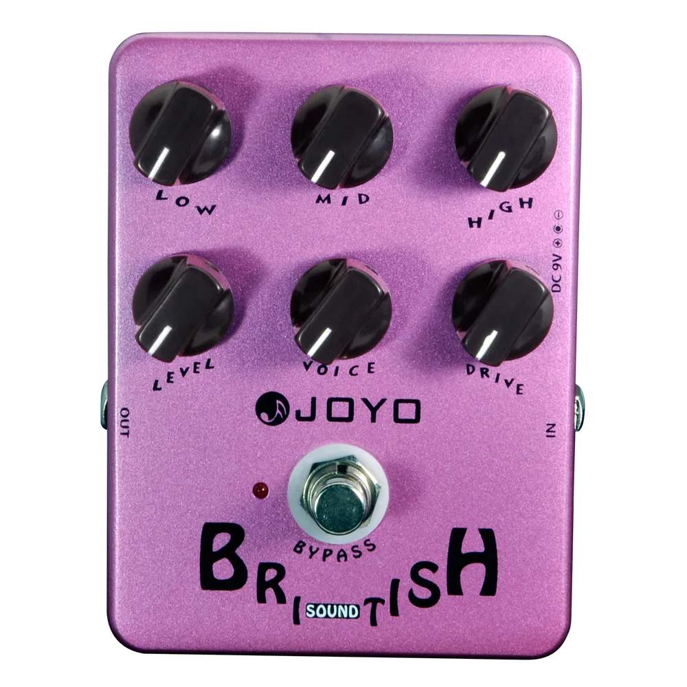 Joyo-Jf-16 기타 효과 페달 이펙터, 말 스푼 스피커, 영국 사운드 오버드라이브 블루스 브레이커, 오버드라이브 시뮬레이터 앰프
