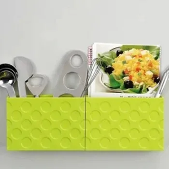 

New Creative Fridge Magnet Magnetic Storage Box Hanging Save Space Kitchen Container Shelf Tool Kitchenware Utensils Organizer R