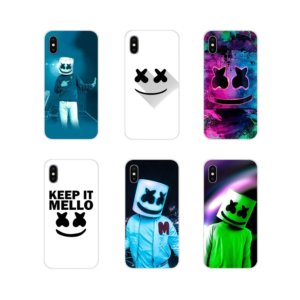 Аксессуары чехлы для телефонов Samsung A10 A30 A40 A50 A60 A70 M30 Galaxy Note 2 3 4 5 8 9 10 PLUS DJ Marshmello |